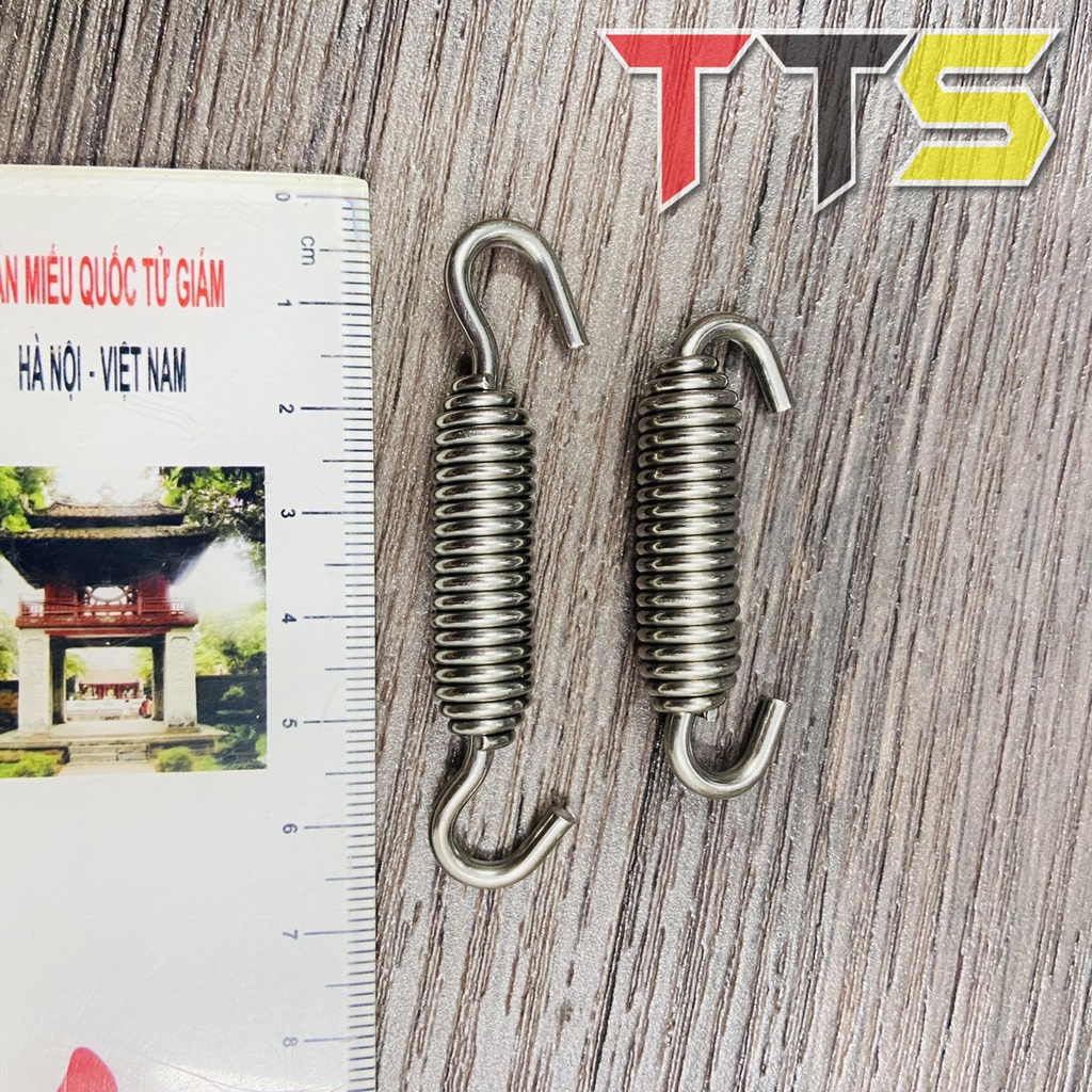 Lò xo nối cổ pô đầu xoay 360 độ sử dụng các dòng pô tăng RL, OVER, YOSHIMURA, TITAN