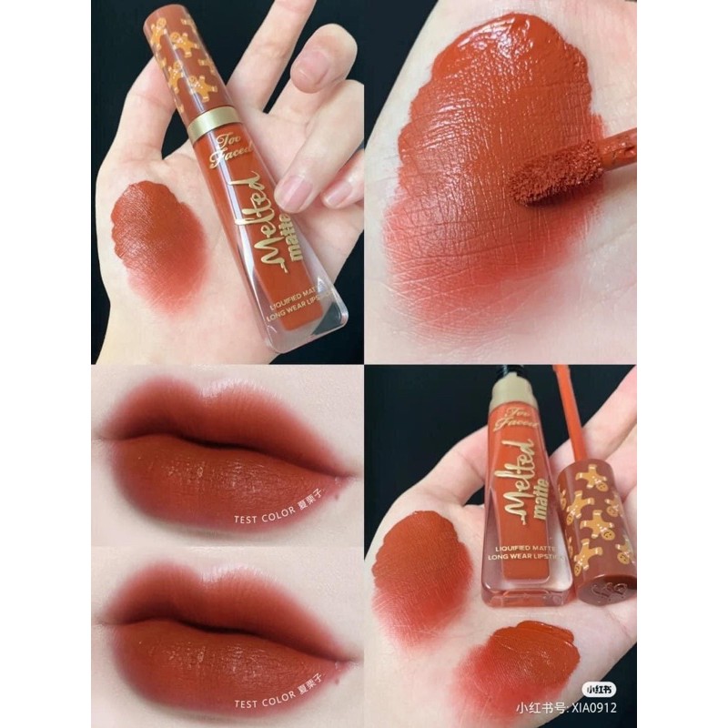 Son kem Toofaced melted matte màu Lady balls/ Sell out/Nasty girl săn sale 70%