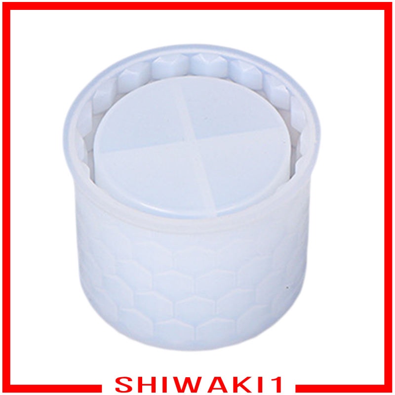 Khuôn Silicone Làm Chậu Hoa Nhựa Resin Mini