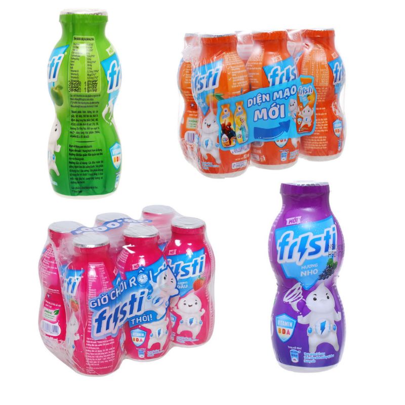 Combo 2 lốc sữa Fristi 6 chai x 80 ml