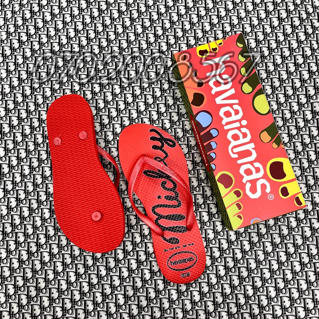 Dép xỏ ngón Havaianas nữ Mickey thời trang cá tính, nhiều màu lựa chọn phù hợp đi biển chống trơn trượt.