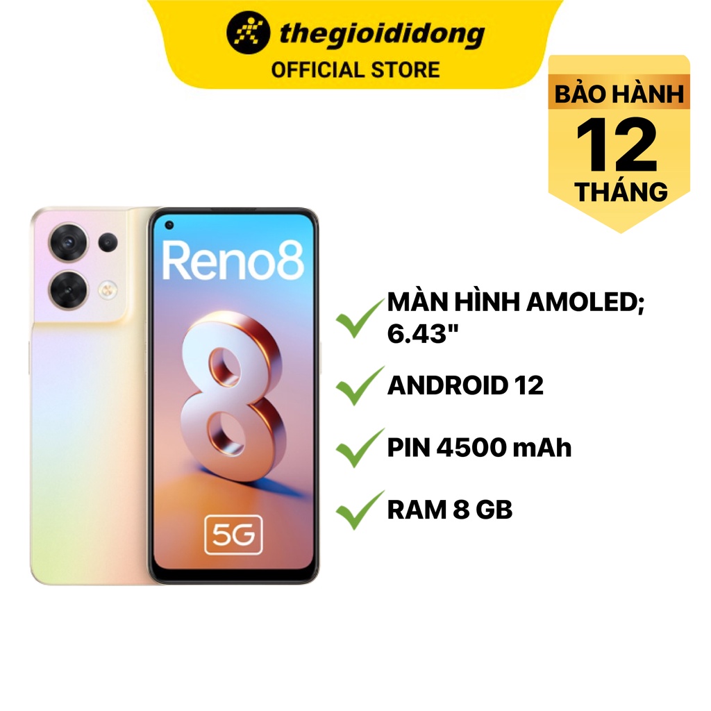 Điện thoại OPPO Reno8 5G