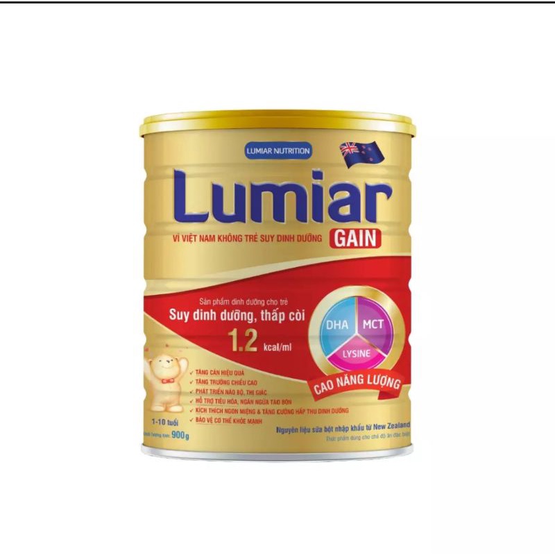 sữa bột lumiar gain 900g