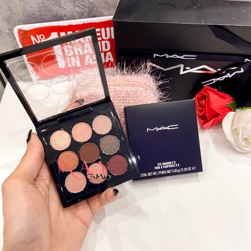 Phấn Mắt Bảng 9 Mầu Đa Dạng MAC Eye Shadow x9 Pallet