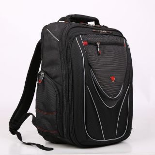 Balo Laptop 17”3inch Sakos Lamborghini i17 -  Black Bảo Hành Chính Hãng 2Năm