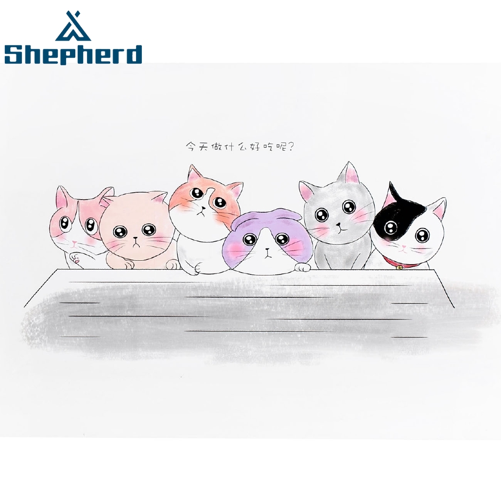 Shepherd Miếng Sticker Dán Tường Chống Dầu Dành Cho Nhà Bếp