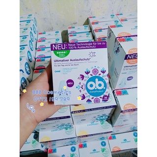 Combon 10 miếng băng vệ sinh dạng ống - Tampon OB 5 giọt có cánh