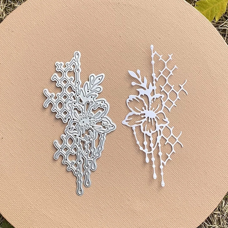 Khuôn Cắt Giấy Kim Loại Hình Dây Mây Dùng Để Trang Trí Thiệp / Scrapbook