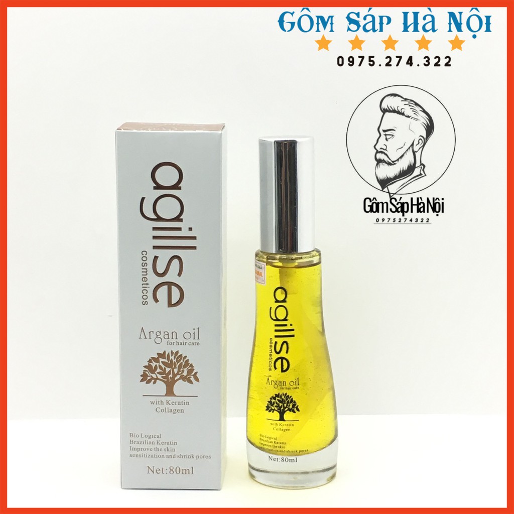 Tinh Dầu Siêu Dưỡng Tóc Agillse Oil 80ml Siêu Dưỡng Tóc