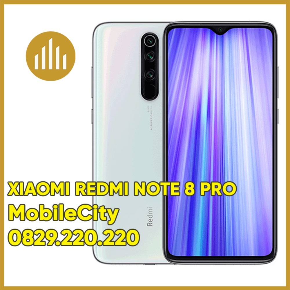 Điện thoại Xiaomi Redmi Note 8 Pro RAM 6GB, 64GB giá Rẻ tại Hà Nội, Tp.HCM, Đà Nẵng - MobileCity | WebRaoVat - webraovat.net.vn