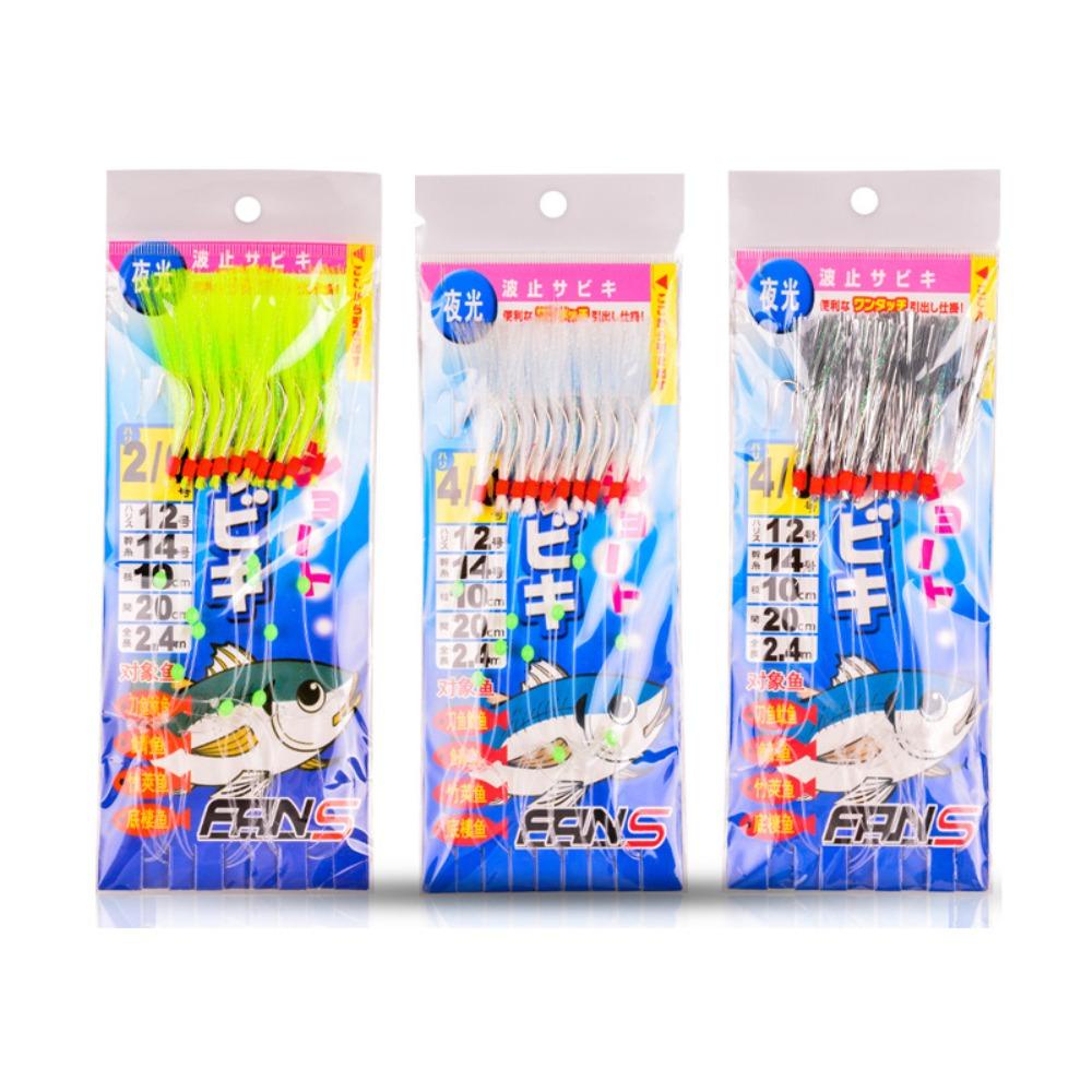 Bộ 10 Móc Câu Cá Chuyên Dụng Chất Lượng|Móc Bass Cho Thuyền Rigs