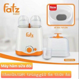 Máy hâm sữa tiệt trùng đôi Fatzbaby
