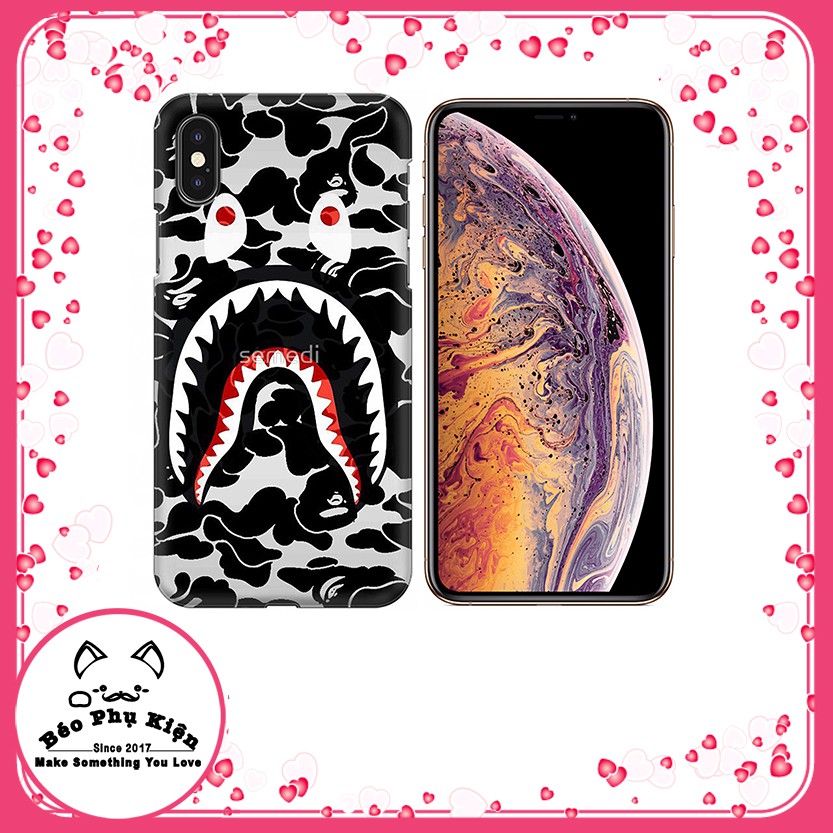 Ốp IPHONE Lưng- M93 BaPe Đen