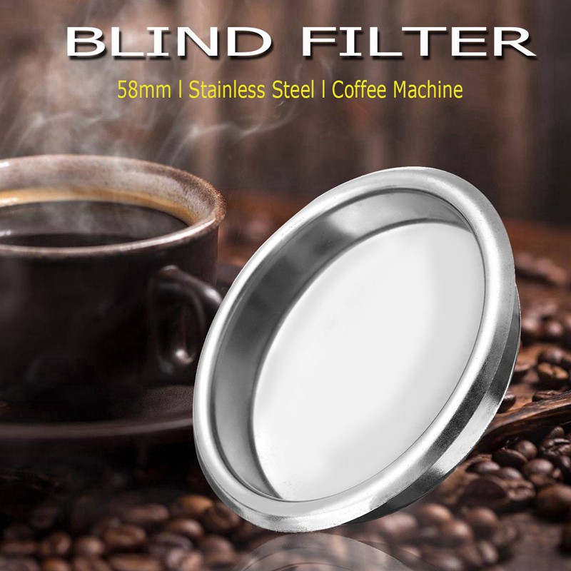 Bộ lọc cafe cho máy lọc bằng thép không gỉ 58mm