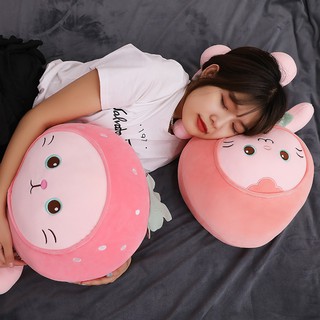Thú Nhồi Bông Hình Mèo/Khủng Long Vui Nhộn Cho Bé Gái