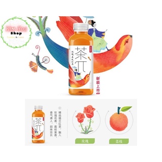 TRÀ HOA QUẢ ĐỦ VỊ THƠM NGOM 500 ML