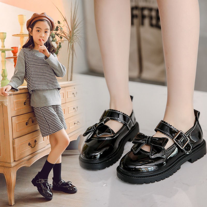 Giày búp bê phong cách Nhật Bản đáng yêu cho bé gái từ 5-12-6-8-9 tuổi