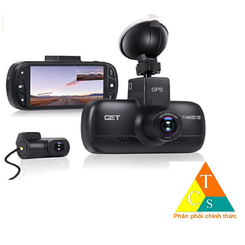 Camera hành trình cho ô tô QCT , Ghi Hình Cả Trước Và Sau, Có Wifi, Tích hợp GPS hiển