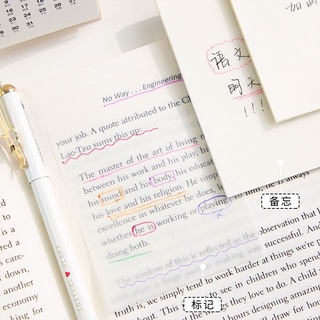 Giấy ghi chú/note trong suốt chống nước tiện lợi