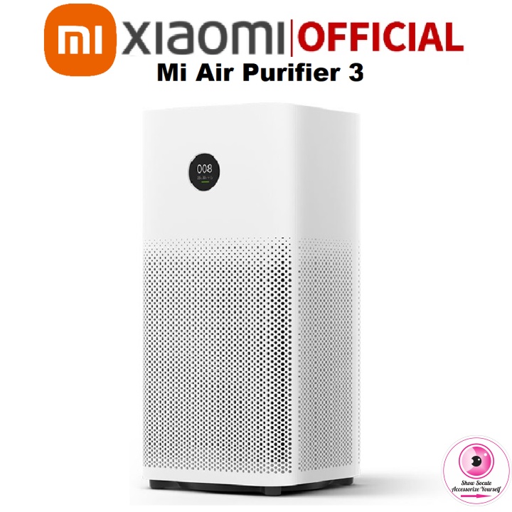 Máy lọc không khí Xiaomi Mi Air Purifier 3H I Xiaomi Mi Air Purifier Gen 3 - Diện tích 48m2 - Công suất 38W