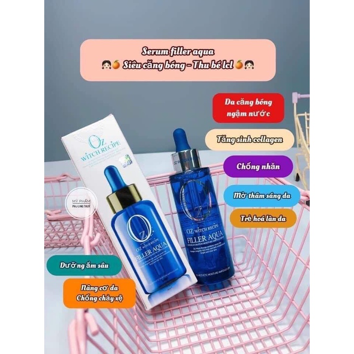 Serum Filler Aqua Kết Hợp Peptide Oz Witch Recipe 60ml - Hàn Quốc BONGSHOPAUTHENTIC