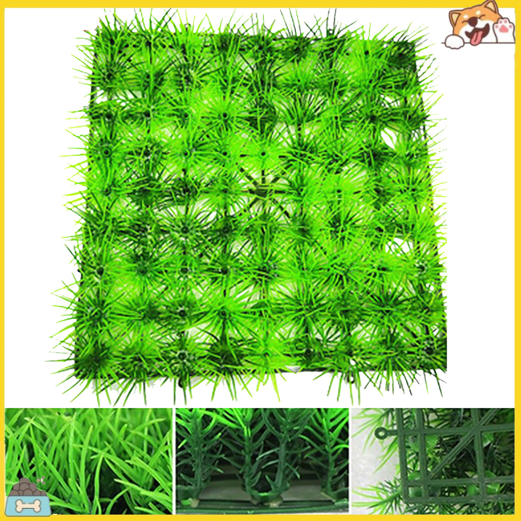 Thảm cỏ nhân tạo trang trí bể cá độc đáo