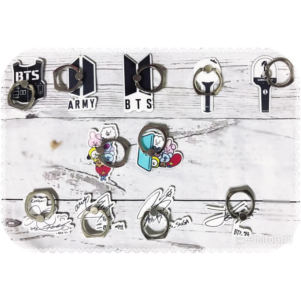 Iring bts Iring chữ ký bts