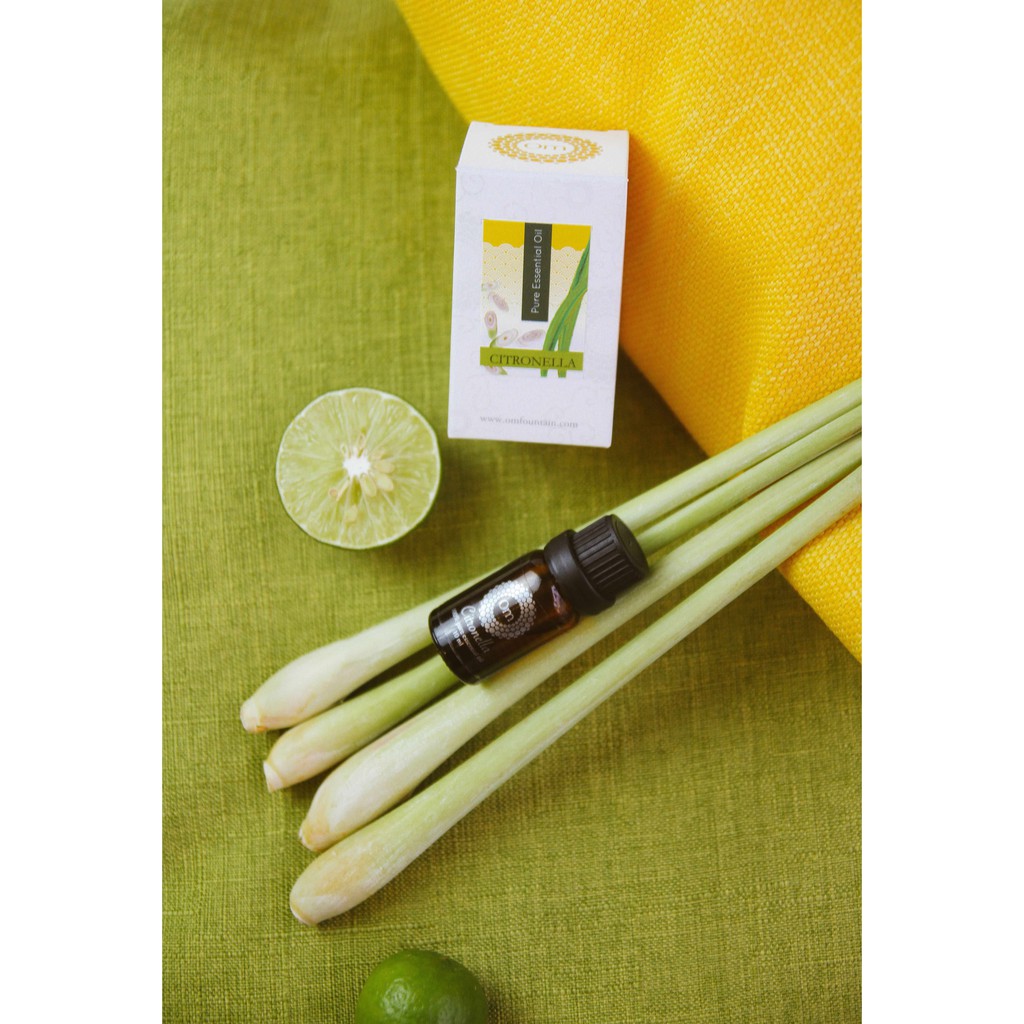 Tinh dầu Sả chanh Lemongrass 10ml - Om Fountain