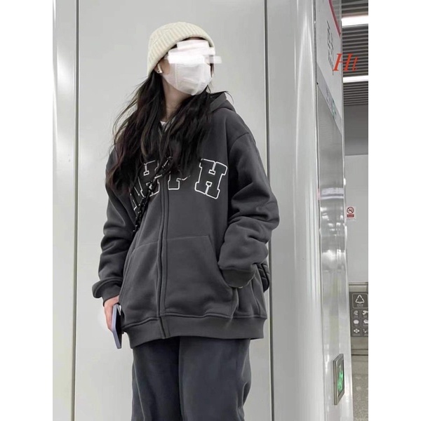 Áo khoác nỉ cotton AHPH H2A489