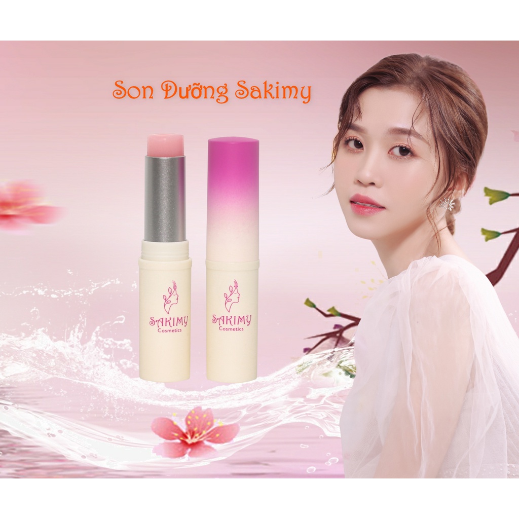 Son dưỡng môi Sakimy dưỡng ẩm cho đôi môi căng mọng ( Chính hãng )