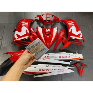 Dàn áo Ex 135 trắng đỏ