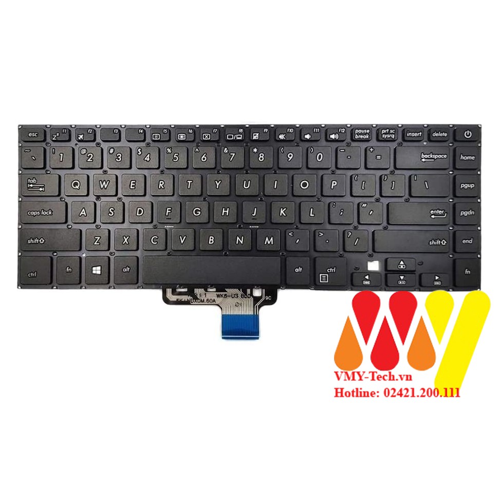 Bàn phím laptop Asus X510 X510U X510UA X510UN X510Q X510QA X510QR F510 F510UA NEW 100%