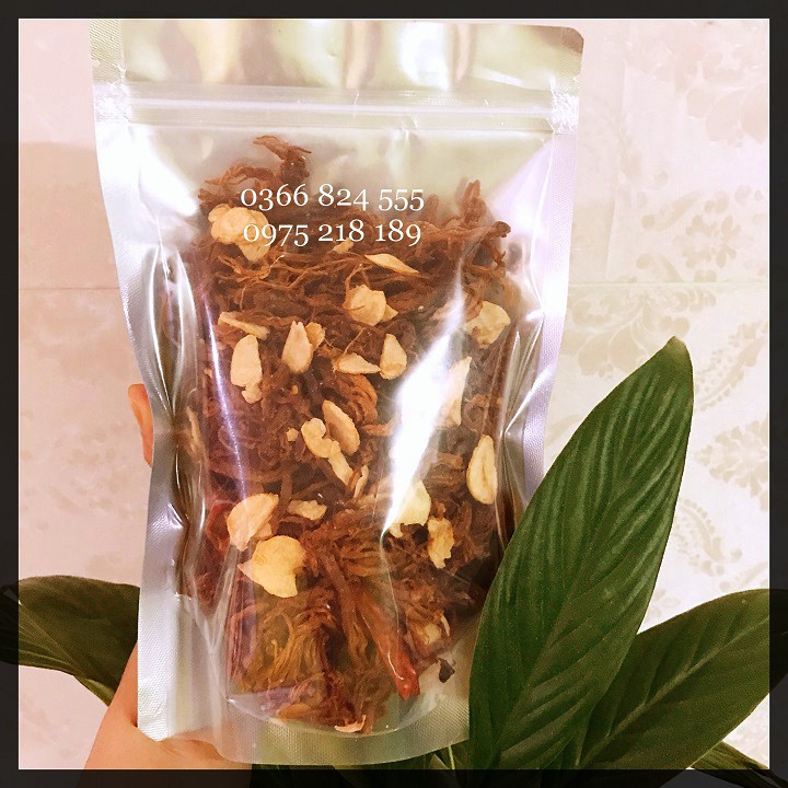 HEO KHÔ CHÁY TỎI 500G SẠCH NGON GIÒN SỤM