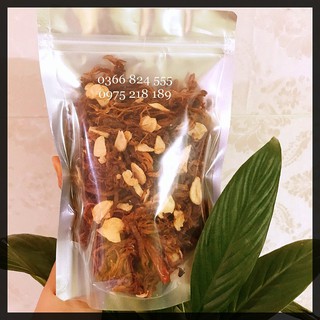 HEO KHÔ CHÁY TỎI 500G SẠCH NGON GIÒN SỤM