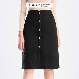 Chân váy xẻ trước GUMAC VB1238