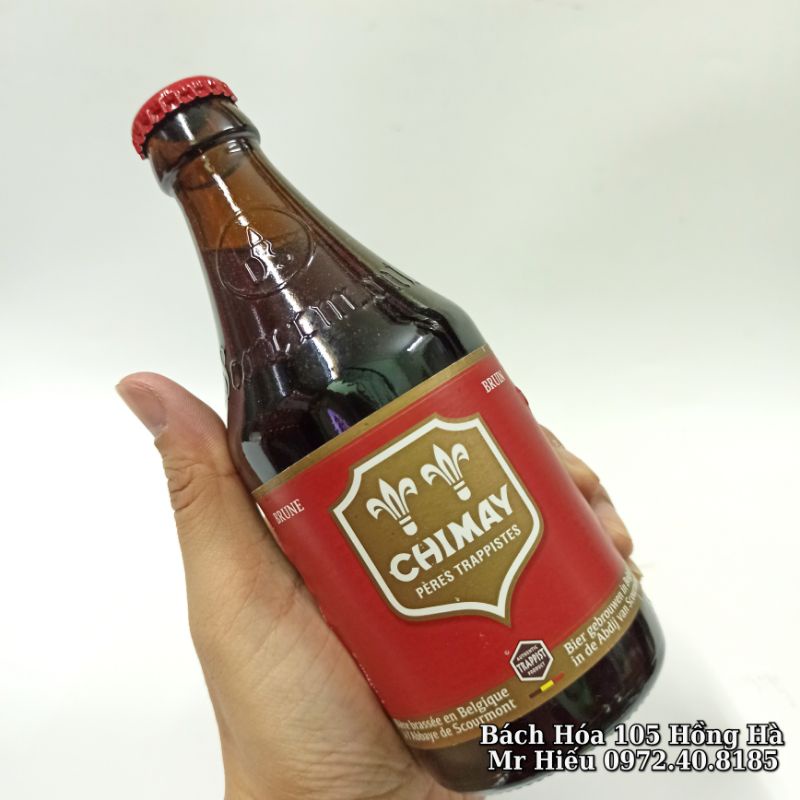 [Hỏa tốc] Bia Chimay đỏ thùng 12 chai 330ml