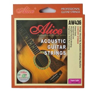 Dây đàn guitar acoustic alice aw436 chính hãng