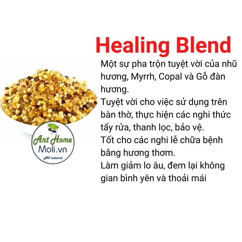20gr nhựa cây đốt thơm thanh tẩy và bảo vệ TẶNG 10 VIÊN THAN (incense resin)