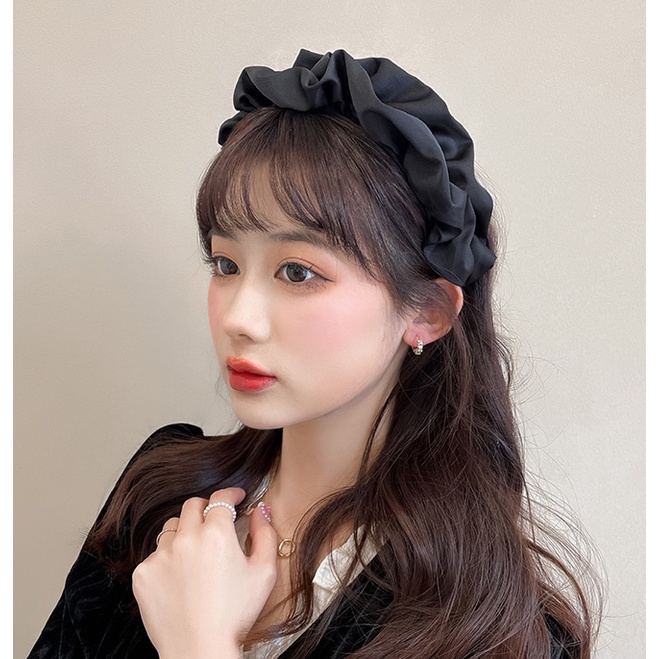 Băng Đô Cài Tóc Hình Lá Sen Xinh Xắn Cho Nữ