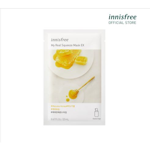 (CHÍNH HÃNG) MẶT NẠ GIẤY INNISFREE my real squeeze mask 20ml