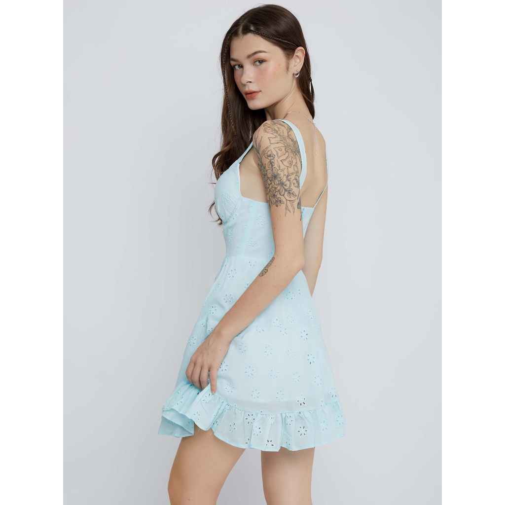 Đầm Ngắn Nữ Sun Dress Corset , Chất Vải Xô Hoa Thoải Mái , WDN000174 ,SOMEHOW