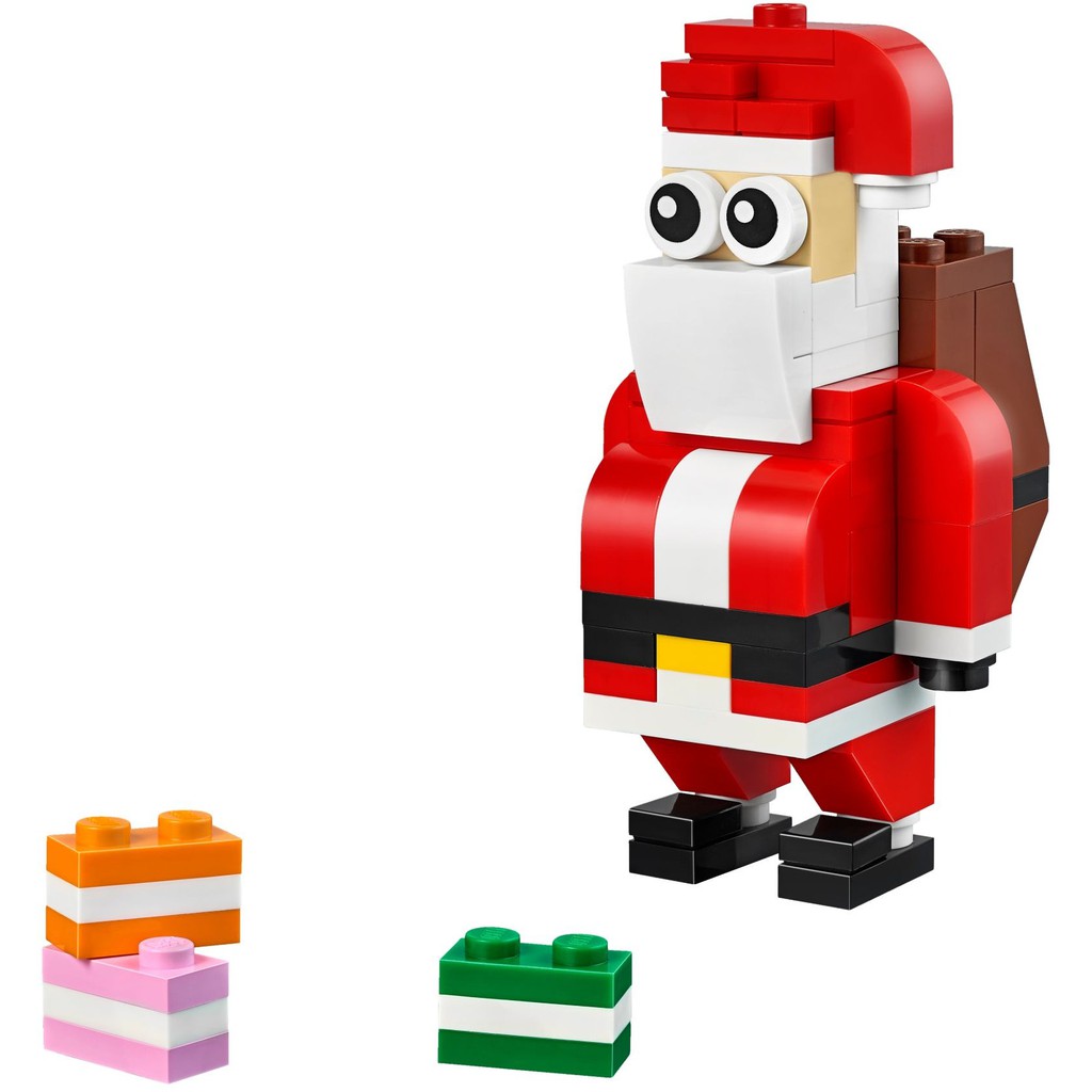 30478 Đồ chơi lắp ráp Iego Creator Jolly Santa _ Ông già Noel vui tính