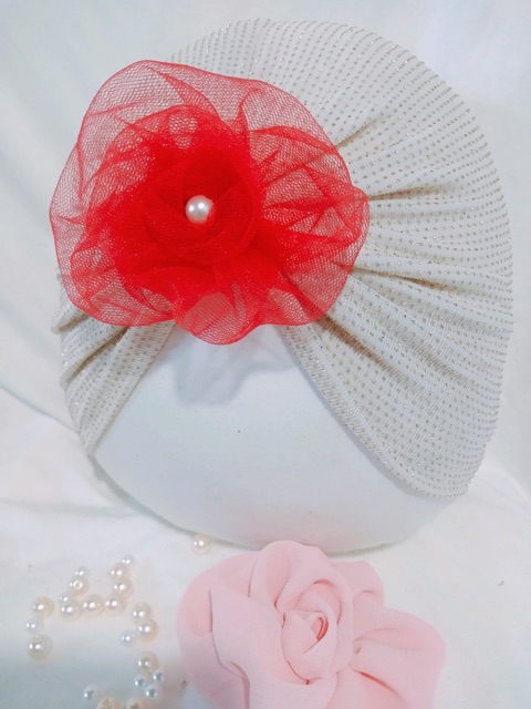 Turban lấp lánh cho bé