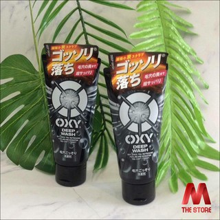 Sữa rửa mặt Oxy Deep Wash cho nam Nhật Bản 130g