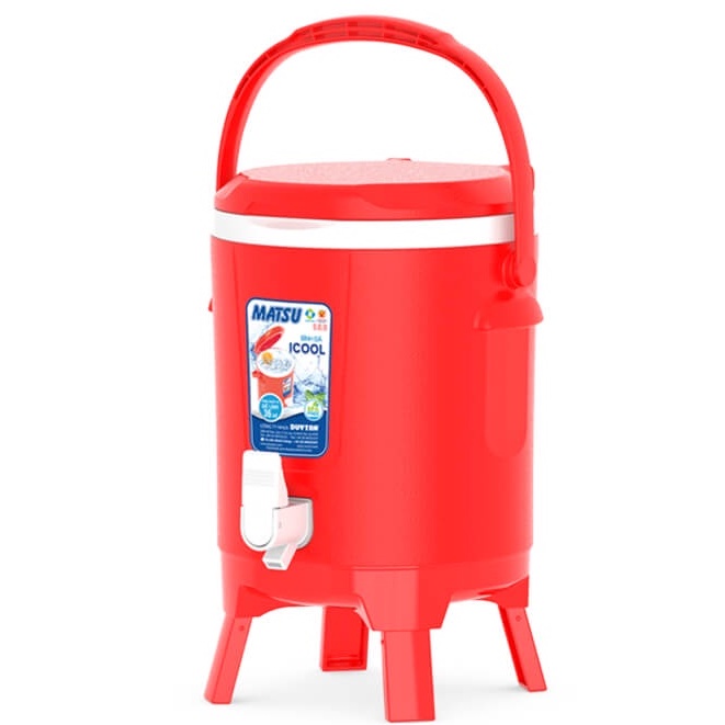Bình đá giữ nhiệt icool 6L / 8L / 10L Nhựa Duy tân 36h giữ nhiệt