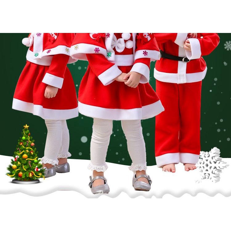 Trang Phục Hóa Trang Ông Già Noel Cho Bé Trai / Gái