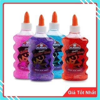 Keo Dán Kim Tuyến Elmer’s Glitter Glue 177.4ml - Keo Bám Dính Tốt, Và Hoàn Toàn An Toàn Sử Dụng Kể Cả  Trẻ Em