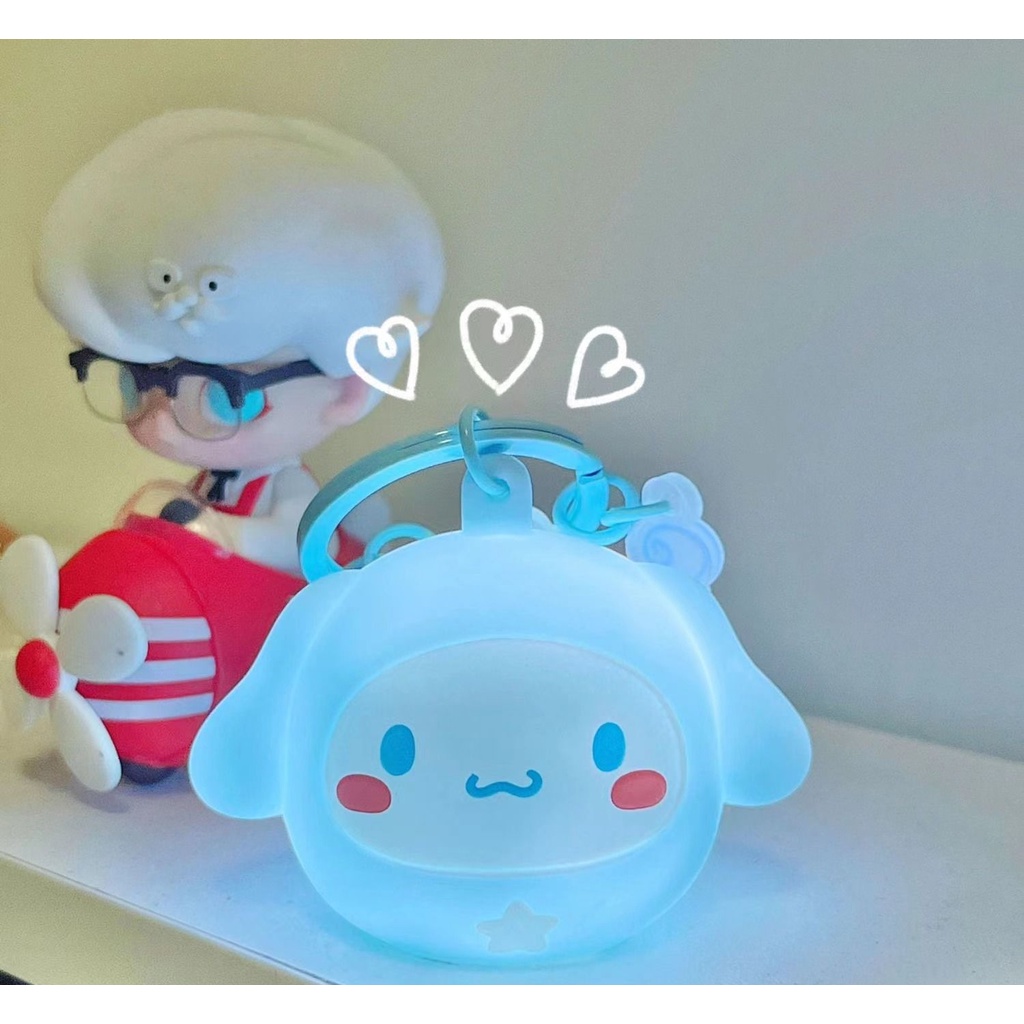 Móc Khóa Dạ Quang Hình Kuromi Sanrio