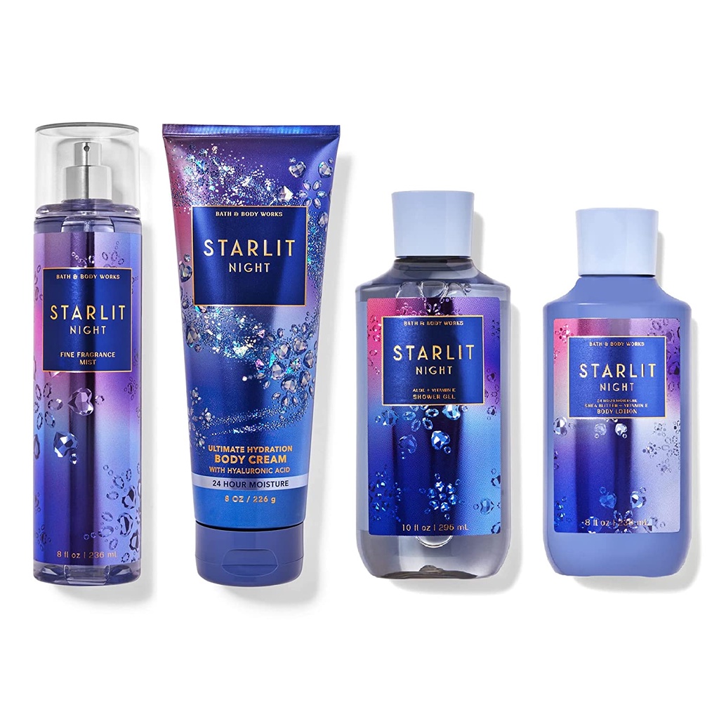 Xịt Thơm Toàn Thân Bath & Body Works STARLIT NIGHT