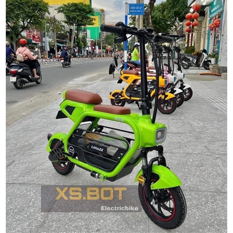 LIHAZE 2 yên bản model cao cấp 2023 - Fom khoẻ đẹp - dễ gấp gọn - bảo hành 12 tháng